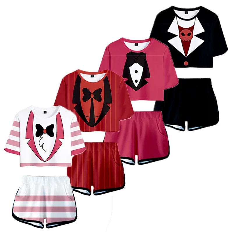 Head Gear Running - Ainiel Hazbin Cosplay Costume vêtements t-shirts