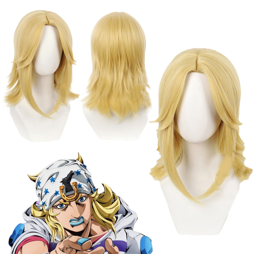 Perruque Johnny Joestar de l'a - Head Gear Running avis et prix