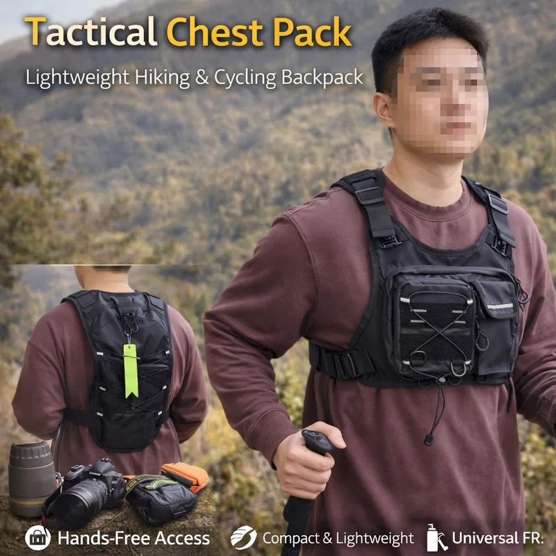 Nouveau Sac de Poitrine Tactiq - Running Gear Essential avis et prix