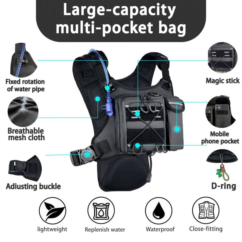Nouveau Sac de Poitrine Tactiq - Running Gear Essential avis et prix