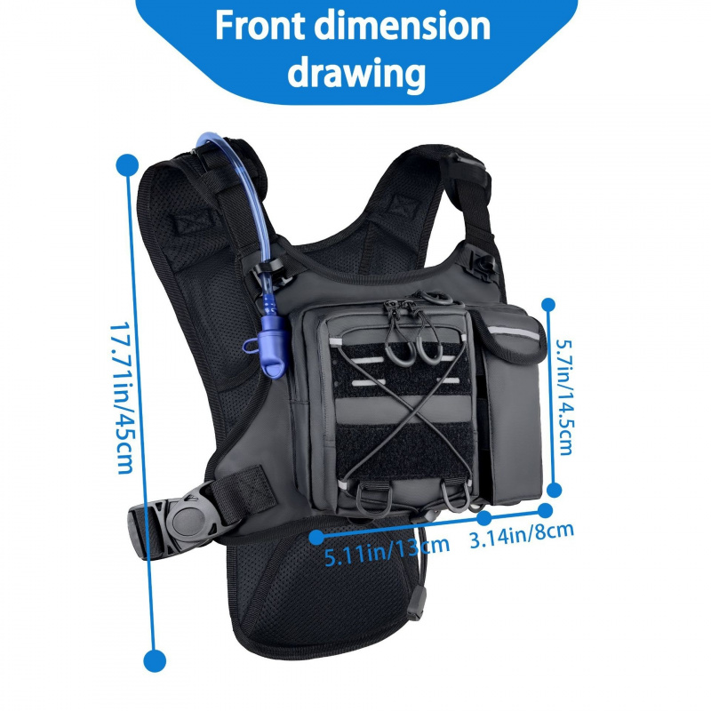 Nouveau Sac de Poitrine Tactiq - Running Gear Essential avis et prix