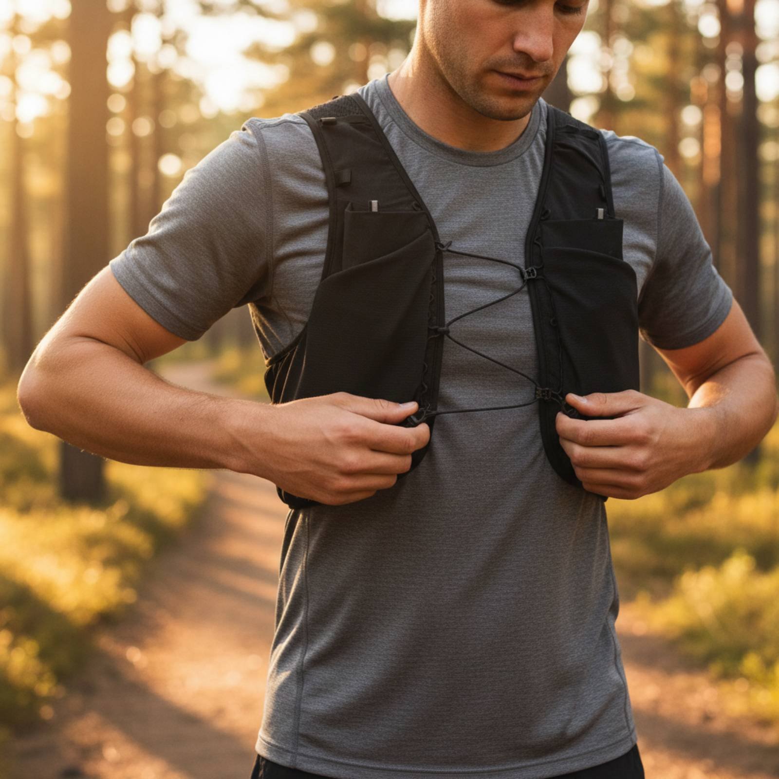 Gilet de course léger et porta - Running Gear Essential avis et prix